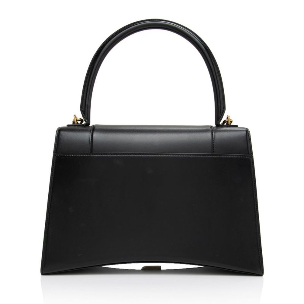 Balenciaga Shiny Calfskin Hourglass Medium Satchel - Picture 3 of 15